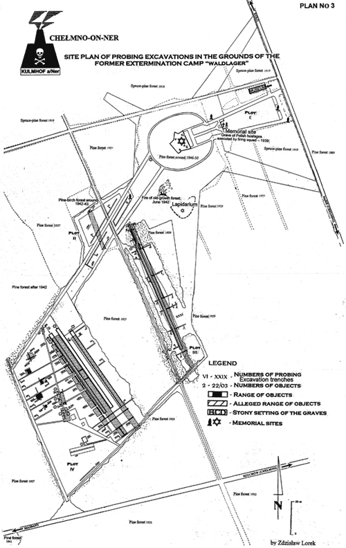 Plan of the Rzuchow forest